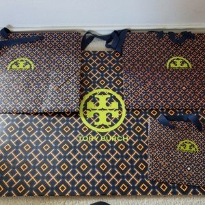 TORY BURCH paper gift bags set of 3